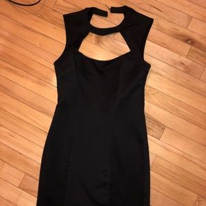 Short black dress
